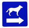 Dog Sign Dog Training This Way